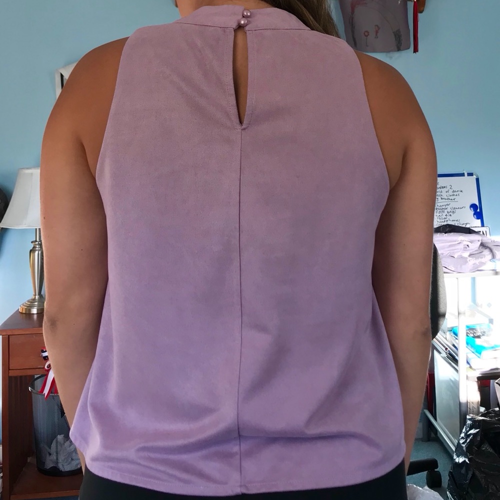 Lavender top - Picture 3 of 3